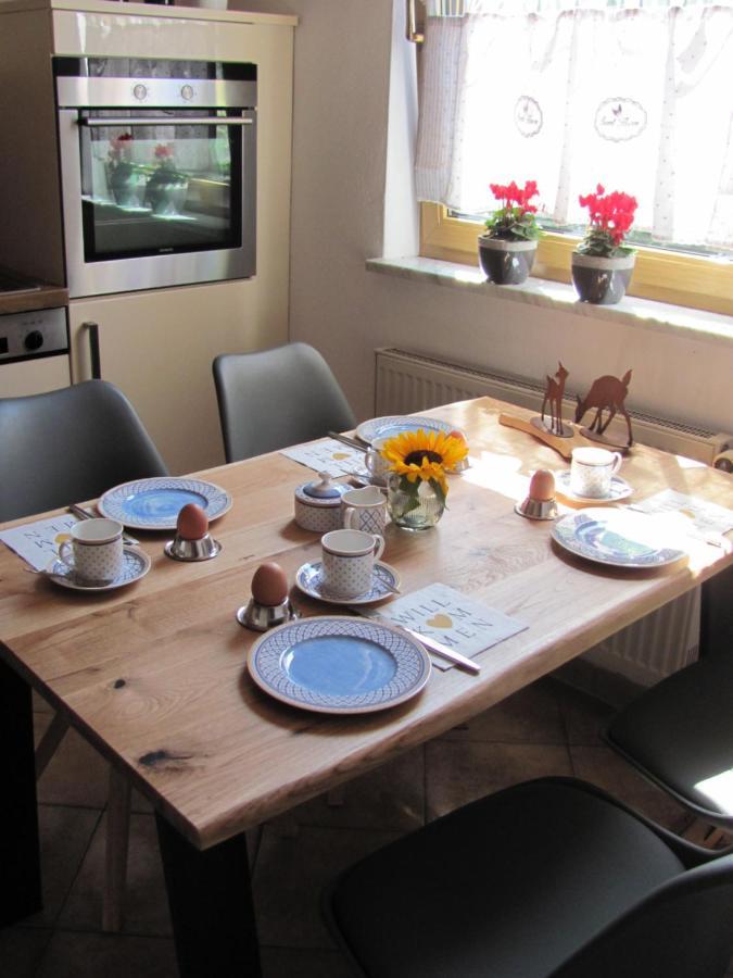 #7 Ferienhaus Mit Schlossblick Trunkelsberg Fuer Max 6 Personen,Kueche Komplett Eingerichtet, 2 Baeder 3 Schlafzimmer Top-Ausstattung Eksteriør bilde